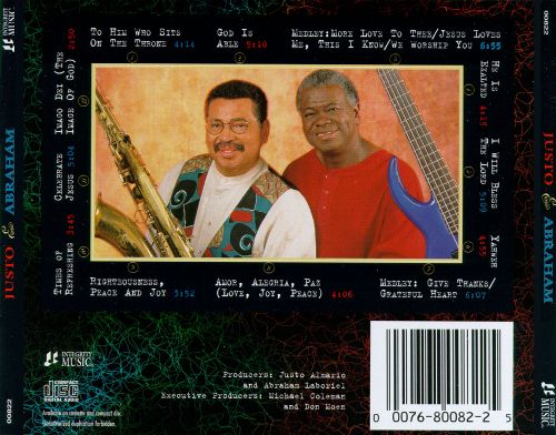 재즈로 만나는 워십 연주 - Justo Almario & Abraham Laboriel (CD)