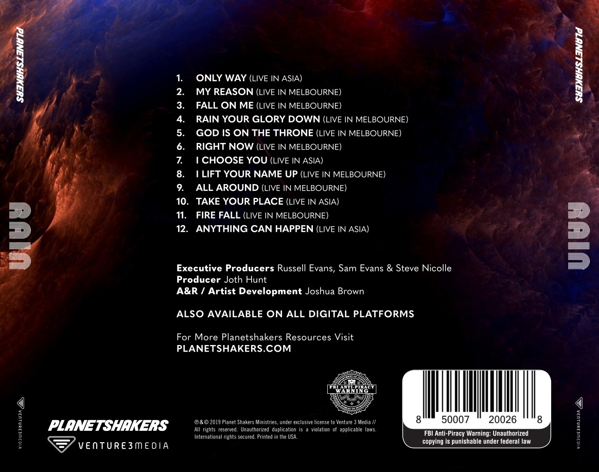 Planetshakers - Rain (CD)